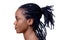 Profile headshot of dark-skinned woman