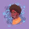Profile Icon Male Emotion Avatar, Hipster Man Cartoon Portrait Feeling Sick Fever Face