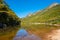 Profile Lake at the Franconia Notch State Park