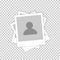 Profile picture photo image template, male silhouette icon. Web logo, social media symbol.