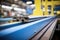 profile shot of roll forming process