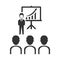 Profit analysis presentation icon