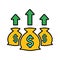 profit Growth icon icon