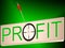 Profit Shows Earning Revenue And Business Growth