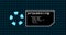 Programing coding process on terminal control panel. Data processing panel with grid line. over 4k resolution coding panel