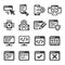 Programming icon set