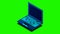 Programming or Software development loopable concept. Isometric Laptop with programming code. Programming concept. 4K seamless