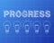 Progress Light Bulb Blueprint