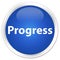 Progress premium blue round button