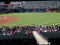 Progressive Field during warm-ups on a Sunny Day in Cleveland, Ohio - USA