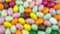 Progressive focus floor multicolored sugared almonds