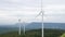 Progressive idea of using wind for electric energy by wind turbine farm.