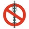 Prohibition of ceramic insulation component, electrical wiring. Strict ban on construction of electric pylons.