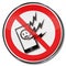 Prohibition for smartphone and no net
