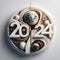 Project AI Clock Planet New Year 2024 D13087