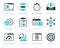 Project Management icons set