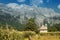 Prokletije mountains, view from Thethi village,