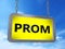 Prom on billboard