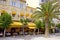 Promenade and beach in Sitges, Spain