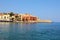 Promenade in Chania,Crete,Greece