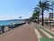 Promenade and coast, Nice, South of France