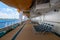 Promenade Deck with Life Boats and lounge chairs