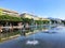 Promenade Du Paillon fountains, Nice, South of France