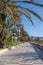 Promenade of the Empress Corso Imperatrice, Sanremo, Italy