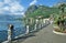 Promenade of Menaggio,Lake Como,Lombardy,Italy