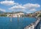 Promenade of Nago-Torbole,Lake Garda,Italy