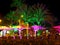 Promenade at the Playa de las Americas on tenerife at night.