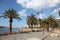 Promenade in Puerto de Mazarron, Spain