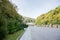 Promenade between Rosa Khutor and Esto Sadok. Green Forest in Sochi