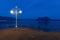 The Promenade at Stresa in the night, Lake Maggiore, Italy