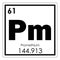 Promethium chemical element