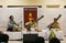Prominent Indian musician playing Sitar live