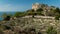 Prominent rock formation near Lubenice on the croatian island Cres