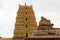 The prominent Virupaksha Temple still in use of Hampi