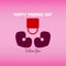 Promise day vector design. celebrate before valentine`s day with your love one. Happy Love locked.