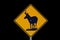 Pronghorn Antelope Sign