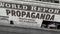 Propaganda, manipulation and disinformation newspaper printing press