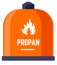 Propane or butane flammable sources of energy