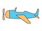 Propelled Airplane Illustration