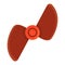 Propeller fan vector illustration.