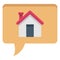 Property Advising Color vector icon fully editable