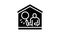 property inspection glyph icon animation