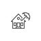 Property insurance line icon