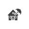 Property insurance vector icon