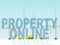 Property Online Indicates Real Estate And House