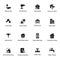 Property Services Solid Icons Pack